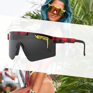 Fit Viper Sports Polarized Sunglasses UV400 Fashion Cycling Glasses C19